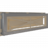 Kratka kominkowa WIND kremowa 17x49